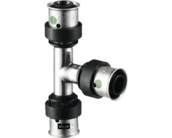 VIEGA SMARTPRESS T-stuk RVS 16x16x16 Mm 2 Stuks