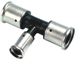 HENCO PVDF T-stuk 20x16x20 Mm Pers