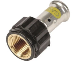 HENCO PVDF Gas Schroefbus 20 Mm Pers X 1/2" Binnendraad