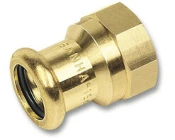 SANHA PURAPRESS Schroefbus 22mm Pers X 3/4" Binnendraad