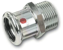 SANHA THERM Puntstuk 22mm Pers X 3/4" Buitendraad