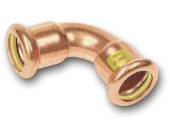 SANHA PRESS Gas Koper Bocht 90° 15mm Pers