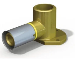 WAVIN TIGRIS Gas Muurplaat 20mm Pers X 1/2"binnendraad