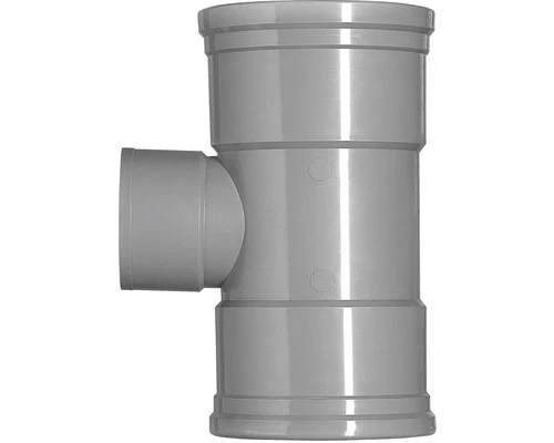 MARTENS T-stuk, PVC, 2 X Manchetmof, 87°, 75 X 125 Mm 3 MARTENS T-stuk, PVC, 2 X Manchetmof, 87°, 75 X 125 Mm