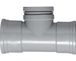 MARTENS Ontstoppingsstuk Met Schroefdeksel, PVC, 2 X Manchetmof, 125 Mm