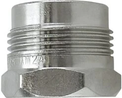 Aansluitkoppeling Gas Recht 3/8" Binnendraad X M24 Buitendraad