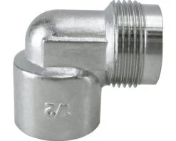 Aansluitkoppeling Gas Haaks 1/2" Binnendraad X M24 Buitendraad