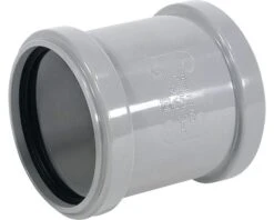 MARTENS Overschuifmof, PVC, 2 X Manchetmof, 75 Mm