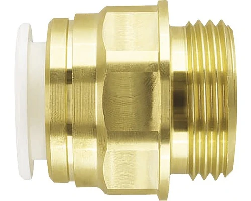 JG SPEEDFIT Puntstuk Messing Ø 12 Mm X 1/2" 3 JG SPEEDFIT Puntstuk Messing Ø 12 Mm X 1/2"