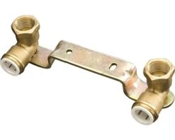 JG SPEEDFIT Muurplaat Op Beugel Met Steekfitting Ø 15 Mm H.o.h. 15 Cm