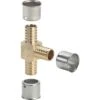 VIEGA PEXFIT T-stuk 20x20x16 Mm 2 Stuks