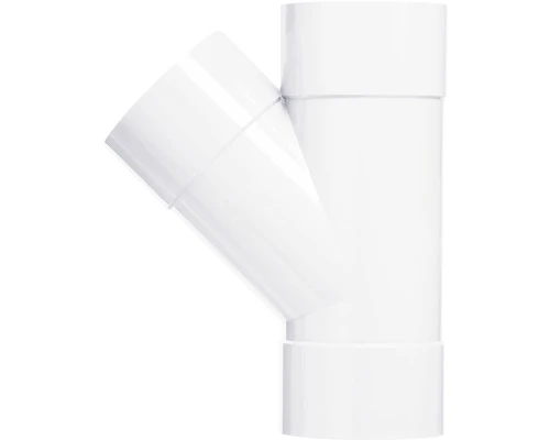 MARTENS T-stuk Wit, PVC, 3 X Lijmmof, 45°, 40 X 40 Mm 3 MARTENS T-stuk Wit, PVC, 3 X Lijmmof, 45°, 40 X 40 Mm