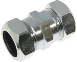 Knelkoppeling Recht 22x15 Mm Verzinkt