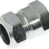 Knelkoppeling Overgang Recht 22 Mm X 3/4" Binnendraad Verzinkt
