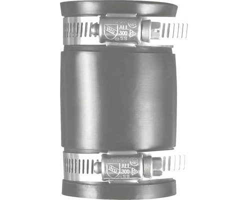 MARTENS Overgangskoppeling Recht, Flexibel Rubber, 50-40 Mm 3 MARTENS Overgangskoppeling Recht, Flexibel Rubber, 50-40 Mm