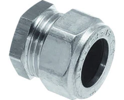 Knel Eindkap 15 Mm Chroom