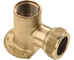 Knel/draad Muurplaat 15 Mm X 1/2 BI