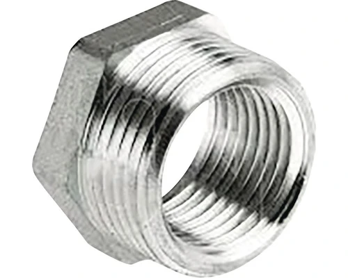 Draadfitting Verloopring 3/4" Buitendraad X 1/2" Binnendraad Verchroomd 3 Draadfitting Verloopring 3/4" Buitendraad X 1/2" Binnendraad Verchroomd