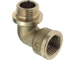 Draadfitting Knie 1/2" Binnendraad X 1/2" Buitendraad