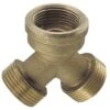 Draadfitting Y Stuk 3/4" Binnendraad X 3/4" Buitendraad