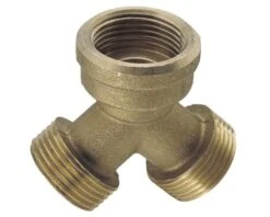 Draadfitting Y Stuk 3/4" Binnendraad X 3/4" Buitendraad