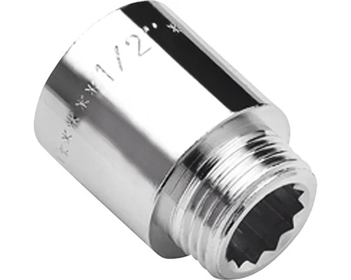 Kraanverlengstuk 1/2" Lengte 30 Mm 3 Kraanverlengstuk 1/2" Lengte 30 Mm
