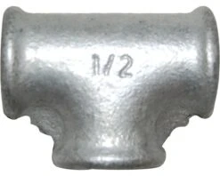 Draadfitting T Stuk 3 X 1/2" Binnendraad Verzinkt