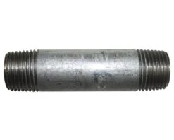 Draadfitting Pijpnippel 1/2" Buitendraad Lengte 100 Mm Verzinkt