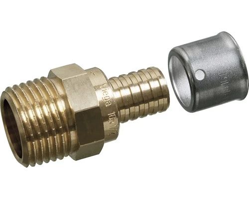 VIEGA PEXFIT Overgang 16 Mm X 1/2" Buitendraad 2 Stuks 3 VIEGA PEXFIT Overgang 16 Mm X 1/2" Buitendraad 2 Stuks