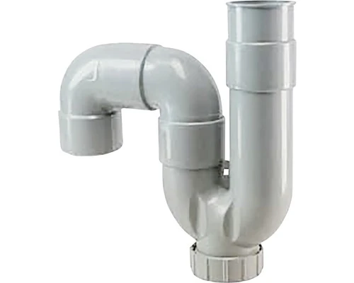 Universele Sifon PVC Ø 40 Mm Grijs 3 Universele Sifon PVC Ø 40 Mm Grijs